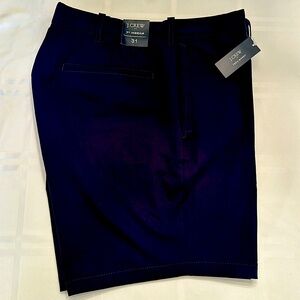 Men’s J.Crew Tech Short - new, 31 Waist, 7” Inseam, Navy